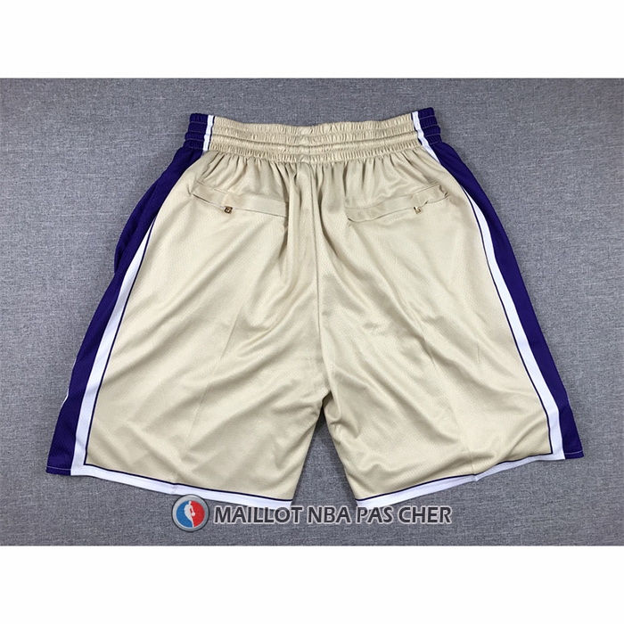 Short Los Angeles Lakers Hall of Fame Just Don Or